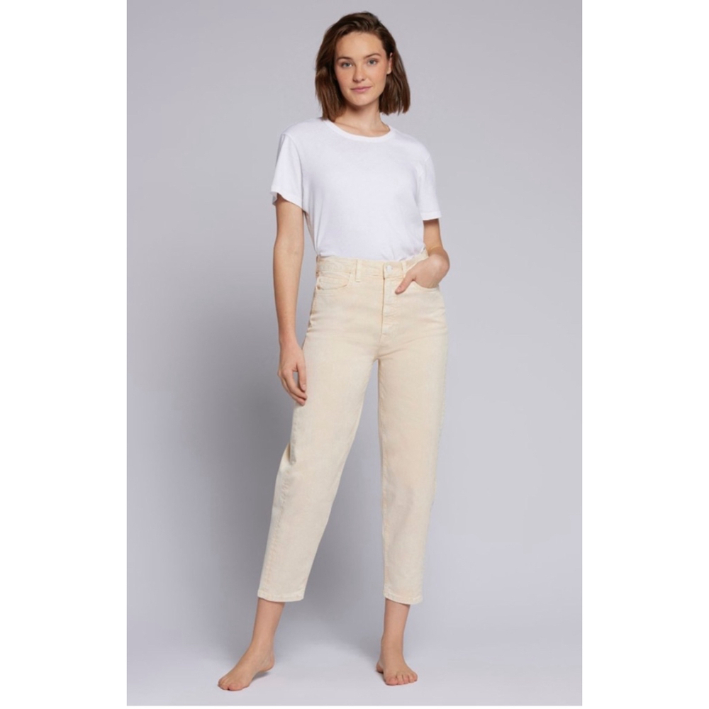 CURRENT/ELLIOTT NWT womens vanilla colored jaunt balloon leg jean